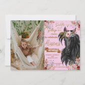 Invitation Cheval d'aquarelle d'anniversaire (Devant)