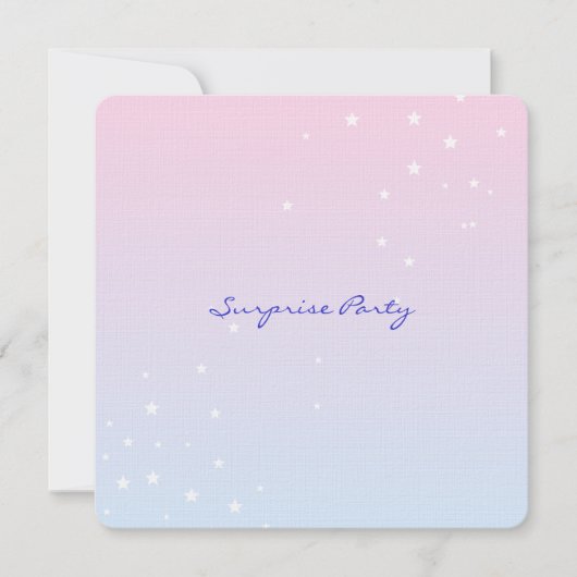 Invitation Cheval de châtaignes avec étoile blanche (Devant)