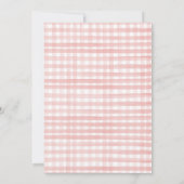 Invitation Cheval Pony Saddle Up Cowgirl Girl Anniversaire (Dos)