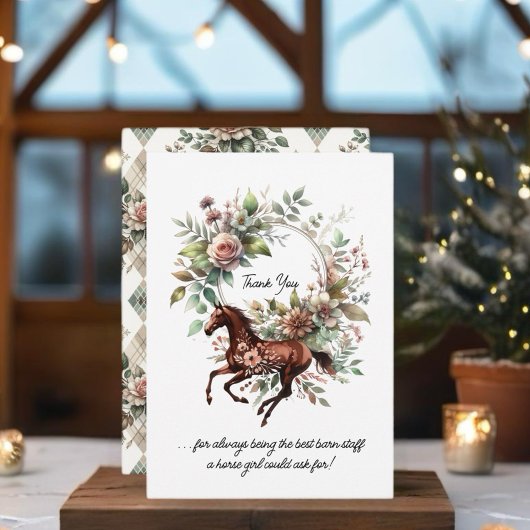 Invitation Cheval Thoroughbred Fleur équestre