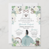 Invitation Cheval Vert de la Monnaie Occidentale Charra Quinc (Devant)