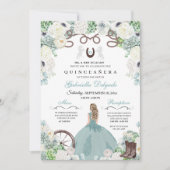 Invitation Cheval Vert de la Monnaie Occidentale Charra Quinc (Devant)