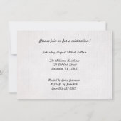 Invitation Chevalier Vintage (Dos)