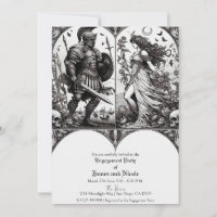 Chevalier Vintage & Fête d'engagement de la belle 