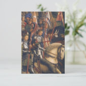 Invitation Chevaliers du Christ (Altesse de Gand), Jan van Ey (Debout devant)