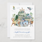 Invitation Chevaliers et Dragons | Anniversaire médiéval roya (Devant)