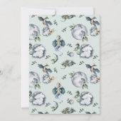 Invitation Chevaliers et Dragons | Anniversaire médiéval roya (Dos)