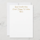 INVITATION CHEVAUX (Dos)