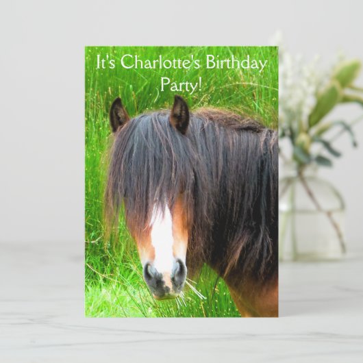 INVITATION CHEVAUX (Debout devant)