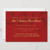Invitation Chèvre Bélier Mouton Année rouge orfèvre VFCI (Dos)