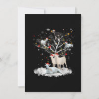 Chèvre de Noël sur l'arbre Cadeau drôle de Santa p