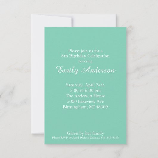 Invitation Chevron Custom 30th Birthday Choose Color (Dos)