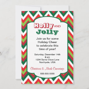 Invitation Chevron de vacances