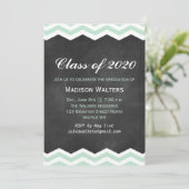 Invitation Chevrons en bon état à l'invitation d'obtention du (Debout devant)