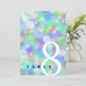 Invitation Chic 14e 24e 34e 43e anniversaire du Mariage Opal (Debout devant)