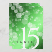 Invitation Chic 20th 38th 55th Emerald Mariage Anniversary (Devant / Derrière)