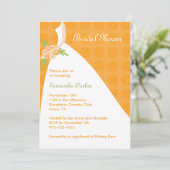 Invitation Chic à la douche nuptiale (Debout devant)