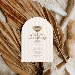 Invitation Chic a tini one gender neutre baby shower