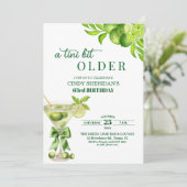 Invitation Chic A Tini Un Peu Plus Vieil Martini Au Citron Ve (Debout devant)