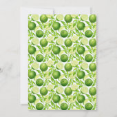Invitation Chic A Tini Un Peu Plus Vieille Lime Martini 34e A (Dos)