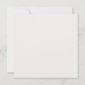 Invitation Chic Blush Aquarelle Florale Quinceanera Photo (Dos)