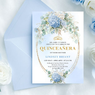 Invitation chic Bohème pour les 15 ans avec Hydran