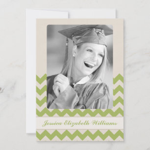 Invitation Chic Chevron