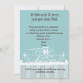 Invitation Chic Chic à réchauffer la maison (Dos)