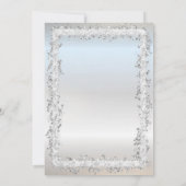 Invitation Chic Confetti Frame 18e fête d'anniversaire (Dos)