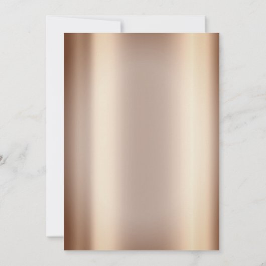 Invitation Chic Dark Rose Black 80e anniversaire (Dos)