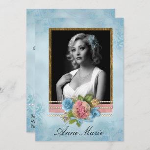 Invitation chic de Fête de la mariée de photo