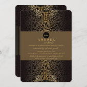 Invitation Chic De Luxe (Devant / Derrière)