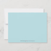 Invitation Chic Deco Bridal Shower (aqua) (Dos)