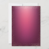 Invitation Chic Diamonds Couronne Quinceañera (Dos)