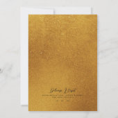 INVITATION CHIC EMERALD GREEN PARTIES SCINTILLANT ABSTRAIT AG (Dos)