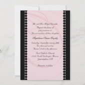 Invitation chic et branchée de Quinceañera (Dos)