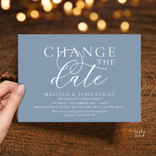 Invitation Chic Faire suivre la date du mariage