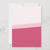 Invitation Chic Floral et Butterfly Bridal (Dos)