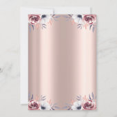 Invitation Chic Frame Boho Fleurs Quinceañera (Dos)