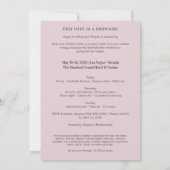 Invitation Chic Glam and Funny Disco Go-Go Dancer (Dos)