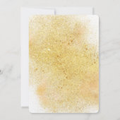 Invitation Chic Glitzy Gold Wedding Invite (Dos)