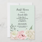 Invitation Chic Green Bridal Shower (Devant)