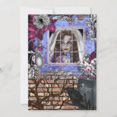 Invitation Chic Halloween Bridal Shower (Devant)