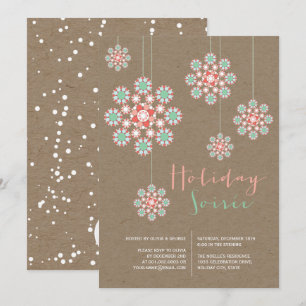 Invitation Chic Holiday Soiree Party