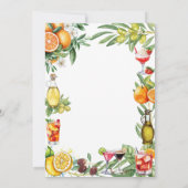 Invitation Chic Italian Citrus Cocktail Wedding Celebration (Dos)