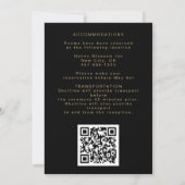 Invitation Chic Ivory Magnolia Cotton Garden Mariage (Dos)