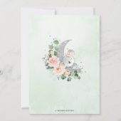 Invitation Chic Koala Nous sommes au-dessus du Baby shower de (Dos)