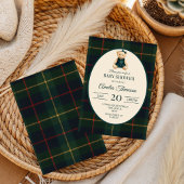 Invitation Chic Luxury Teddy Bear Baby Shower