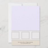 Invitation Chic Maman et Buggy avec des cadeaux (Dos)