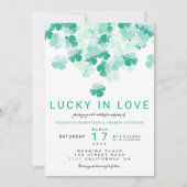 Invitation Chic mariage de St Patrick (Devant)